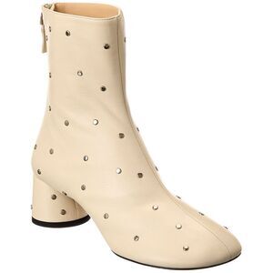 Proenza Schouler Leather Bootie, White